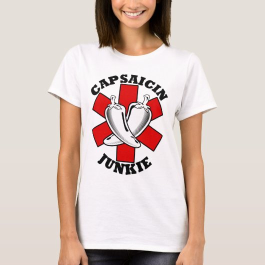 Capsaicin Junkie T-shirt (Voorkant)