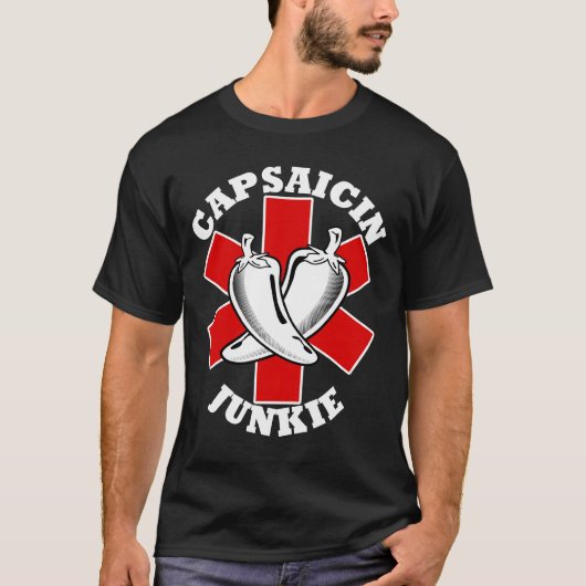Capsaicin Junkie T-shirt (Voorkant)