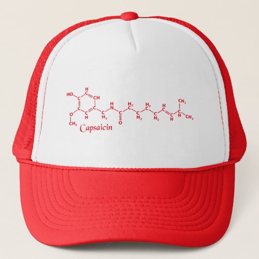 Capsaicine Molecule Pet (Voorkant)