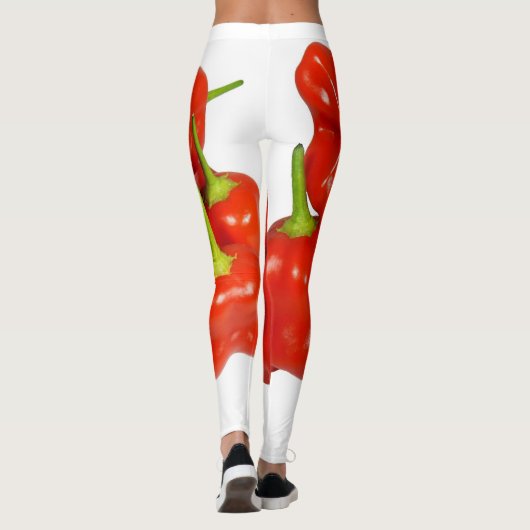 Capsicum Chinense Chili Leggings (Achterkant)