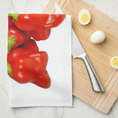 Capsicum Chinense Chili Tea Towel Theedoek (Quarter Fold)