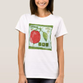 Capsicum Rode paprika zaden T-shirt (Voorkant)
