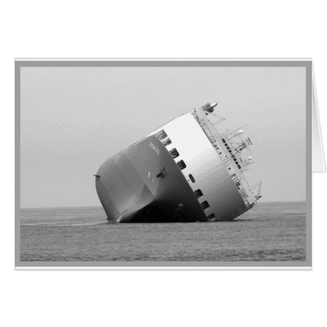 Capsized schip (Voorkant Horizontaal)