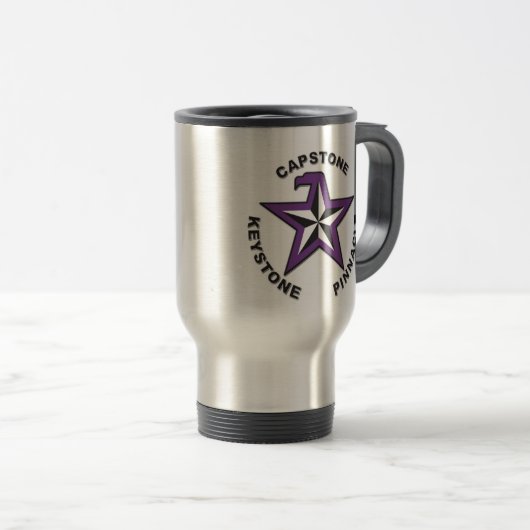 Capstone Roestless Travel Mug Reisbeker (Voorkant rechts)