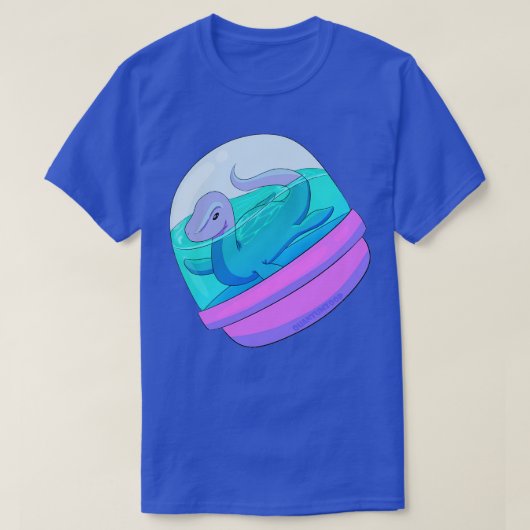Capsule Cryptids Nessie T-shirt (Design voorkant)