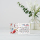 Capsule Design, Pharmaceuticals Visitekaartje (Staand voorkant)