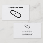 Capsule, Jouw naam hier Visitekaartje (Voorkant / Achterkant)