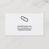 Capsule, Jouw naam hier Visitekaartje (Achterkant)