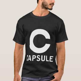 Capsule logo t-shirt (wit, grafisch)