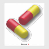 capsule-pillen-medicijn sticker (Vel)