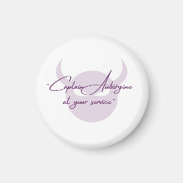 Capt. aubergine magneet