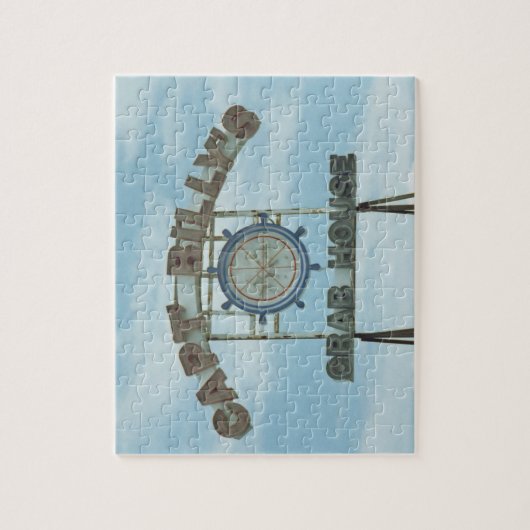 Capt Billy's Sign, in southern Maryland Legpuzzel (Verticaal)