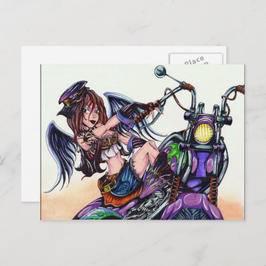 Capt. Froggers Angels Briefkaart (Voorkant / Achterkant)