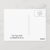 Capt. Froggers Angels Briefkaart (Achterkant)