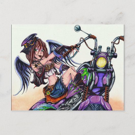 Capt. Froggers Angels Briefkaart (Voorkant)