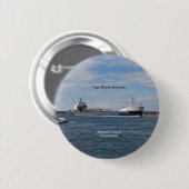 Capt Henry Jackman-knop Ronde Button 5,7 Cm (Voorkant /achterkant)