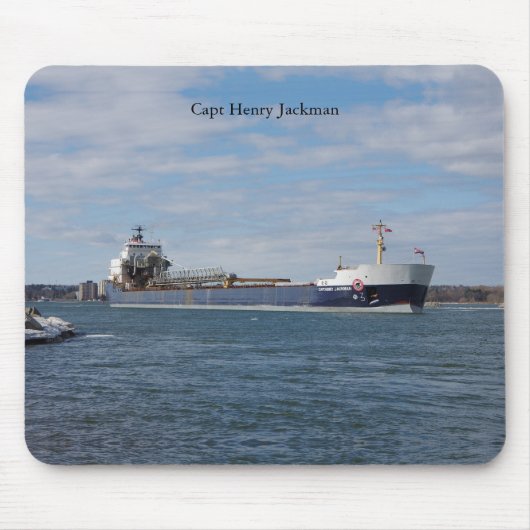 Capt Henry Jackman mousepad Muismat (Voorkant)