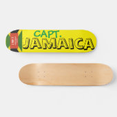 CAPT JAMAICA JMT Skateboard, 7 ¾" Deck Persoonlijk Skateboard (Horizontaal)