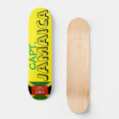 CAPT JAMAICA JMT Skateboard, 7 ¾" Deck Persoonlijk Skateboard (Voorkant)