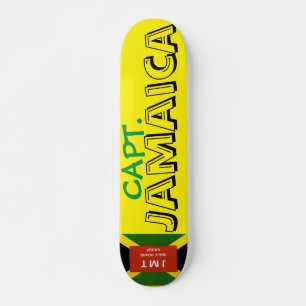 CAPT JAMAICA JMT Skateboard, 7 ¾" Deck Persoonlijk Skateboard