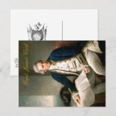 Capt. James Cook Briefkaart, ontdekker van Hawaii Briefkaart (Voorkant / Achterkant)