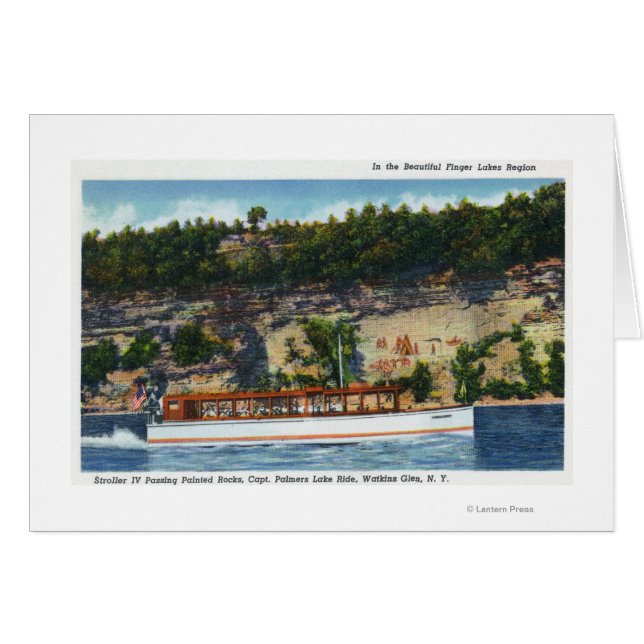 Capt. Palmers Lake Ride Stroller IV Boat Scene (Voorkant Horizontaal)