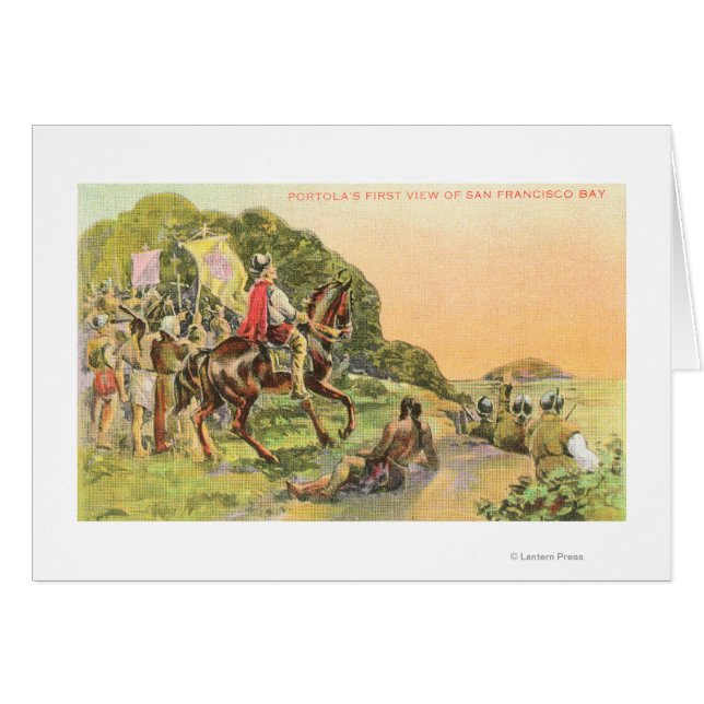 Capt. Portola's eerste Uitzicht (Voorkant Horizontaal)