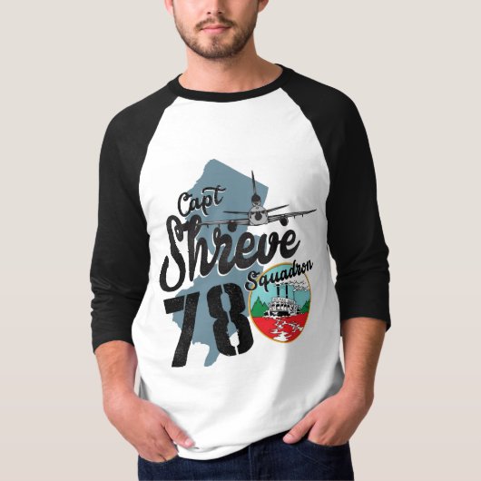 Capt Shreve Baseball T-shirt (Voorkant)