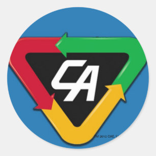 Captain Action Logo Sticker