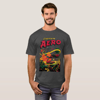 CAPTAIN AERO Cool Pulp Magazine T-Shirt