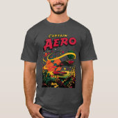 CAPTAIN AERO Cool  Pulp Magazine T-Shirt (Voorkant)