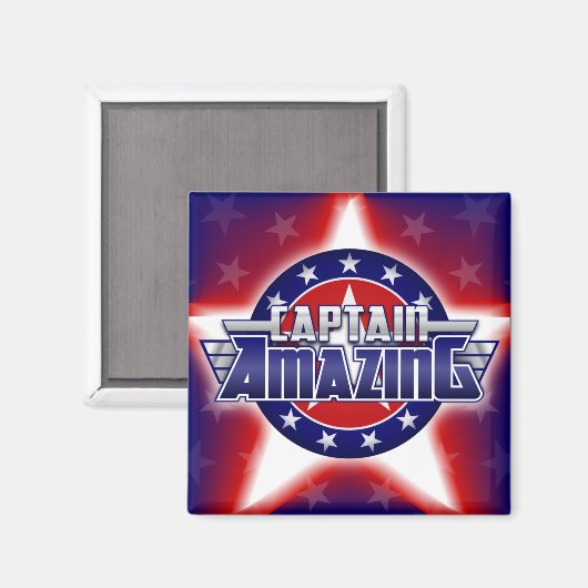 Captain Amazing Magnet (Voorkant / Achterkant)