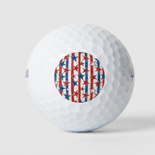 Captain America golfbal Golfballen (Voorkant)