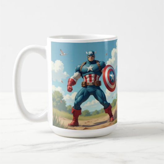 Captain America mok (Links)