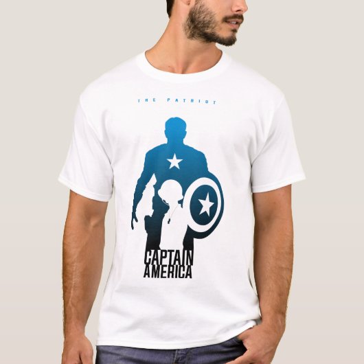 Captain america t-shirt (Voorkant)