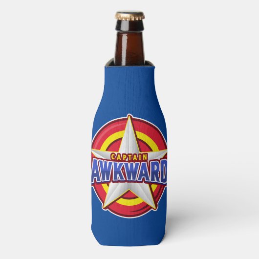 Captain Awkward Flesjeskoeler (Fles Voorkant)