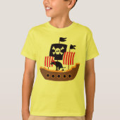 Captain Barkbeard Sets Sail! T-shirt (Voorkant)