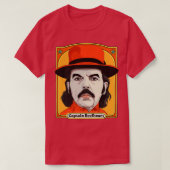 Captain Beefheart Retro originele Fan illustratie T-shirt (Design voorkant)