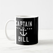 Captain Bill Booteigenaar Art Boating Thema Koffiemok (Links)