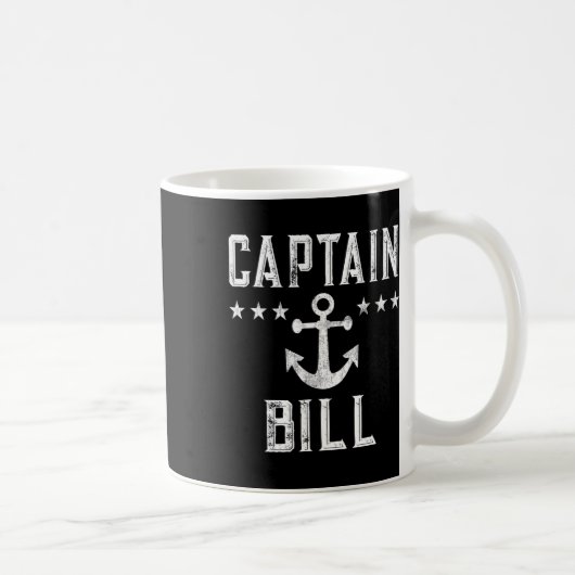 Captain Bill Booteigenaar Art Boating Thema Koffiemok (Rechts)