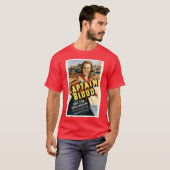 Captain Blood 1935 Overgroot T-shirt (Voorkant volledig)