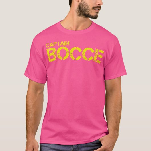 Captain Bocce T-shirt (Voorkant)