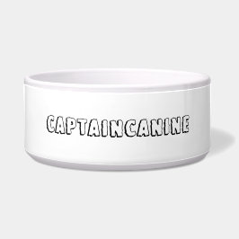 CAPTAIN CANINE DOG BOWL VOERBAKJE