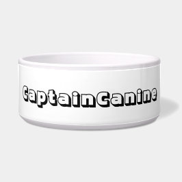 CAPTAIN CANINE DOG BOWL VOERBAKJE