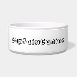 CAPTAIN CANINE DOG BOWL VOERBAKJE