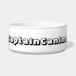 CAPTAIN CANINE DOG BOWL VOERBAKJE