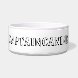 CAPTAIN CANINE DOG BOWL VOERBAKJE