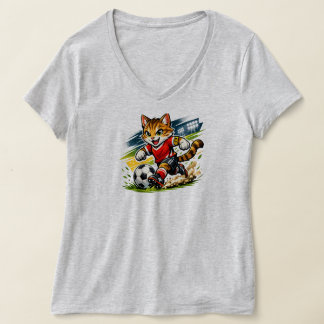Captain Cat: De Voetbalsprint T-shirt