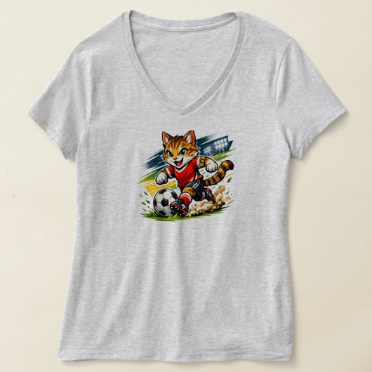 Captain Cat: De Voetbalsprint T-shirt (Laagn)