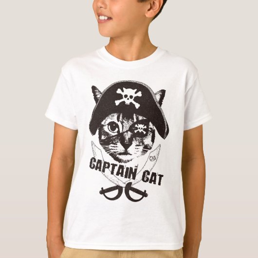 Captain Cat T-shirt (Voorkant)